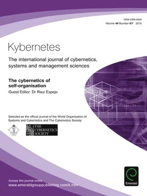 cover image of Kybernetes, Volume 44, Number 6 & 7